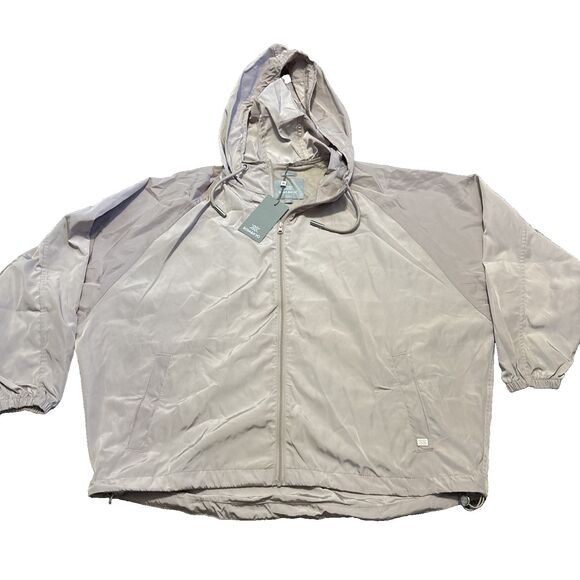 Soia & Kyo Women's Jacket Size S/M Pink Oaklynn Windbreaker Hood Vented Soia Kyo - Picture 1 of 11